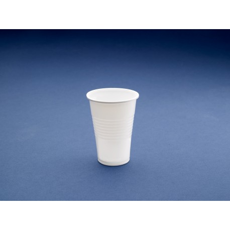 vaso blanco plastico 220cc nupik (1 pack 100 unid.)