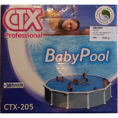 kit de tratamiento ctx205 baby pool 1ud.