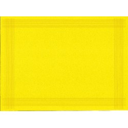 mantel individual amarillo "sin orla" 30x40 40grs (1 paq. 500 mant.)
