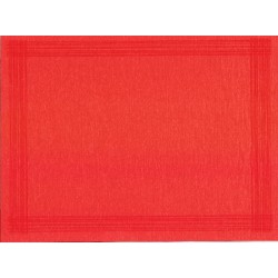 mantel individual rojo "sin orla" 30x40 40grs (1 paq. 500 mant.)