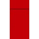 portacubiertos duniletto rojo 40x33 slim dsoft (1 paq. 65 unid.)