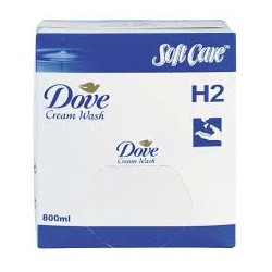 soft care dove cream wash H2 (1 envase 0,8lts)