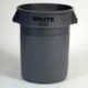 contenedor brute gris 76 lts sin tapa (1 unid.)