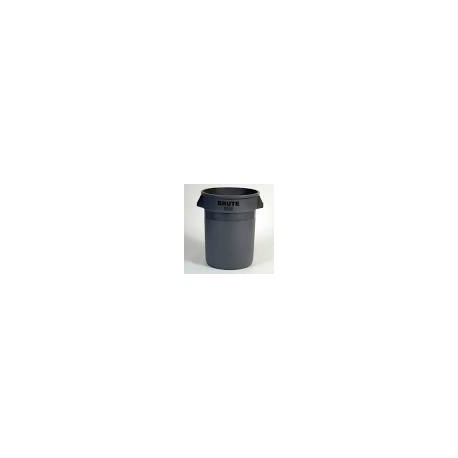 contenedor brute gris 76 lts sin tapa (1 unid.)