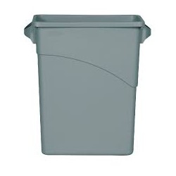 contenedor slim jim 60 lts gris (1 unid.)