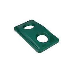 tapa contenedor slim jim para botella verde (1 unid)
