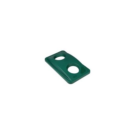 tapa contenedor slim jim para botella verde (1 unid)