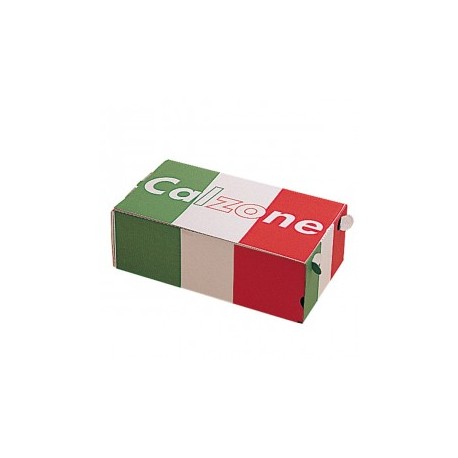caja pizza calzone 27x15x7cms blanco carton (1 pack 100 unid.)