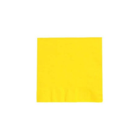 servilleta amarilla 33x33 1/c duni (1 pack 500 unid.)