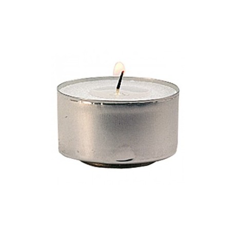 velas para calentar platos 3,5x1,5cms blanco parafina (pack 288 unid.)
