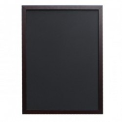 cartelera-pizarra 45x60cms negro madera (1 unid.)