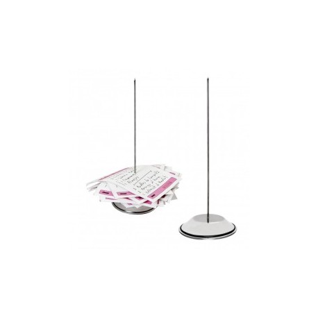 pincha papeles 23cms plateado inox (1 unid.)