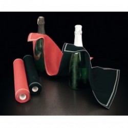 paños en rollo "cubi drap" 40x40cms negro algodon (pack 12 unid)
