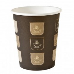 vaso bebidas calientes 1 pared 240ml carton (1 pack 50 unid.)