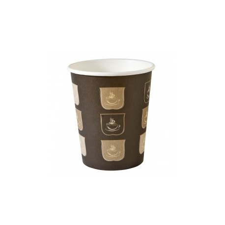vaso bebidas calientes 1 pared 240ml carton (1 pack 50 unid.)