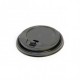 tapa alta para vasos de 120ml negro ps (1 pack 100 unid.)