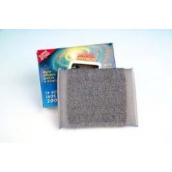 estropajo inox (uninox) con almohadilla (pack 5 unid.)