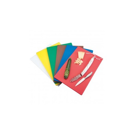 tabla para cortar en colores 40x30x1cms PEHD (1 unid.)