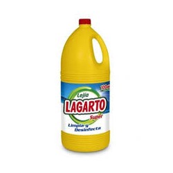 lejia super lagarto 2 lts (1 envases)