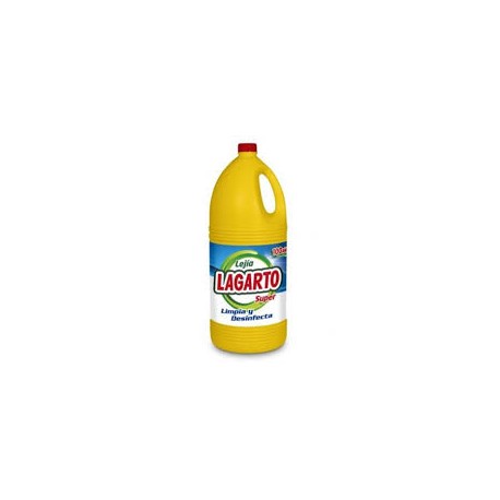 lejia super lagarto 2 lts (1 envases)