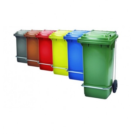 contenedor 120lts con pedal y aro sujeta bolsa (1 unid.)