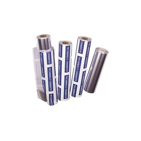 rollo aluminio comercial 13 micras 30x300mts (1 rollo)