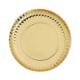 plato carton oro 27cms (pack 50 unid.)