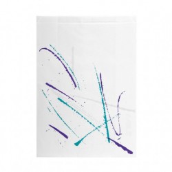 bolsa croissants volare 32g/m2 14+7x22 blanco celulosa (pack 500 unid.)