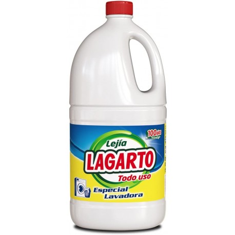 lejia lavadora todo uso lagarto 2 lts (1 envase)