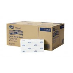 toalla plegada verde en z advanced tork caja 3000 t. (1 caja)
