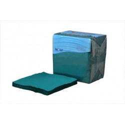 servilleta verde 2/c 40x40 p&p paq.100 (1 paq.)