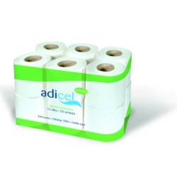 higienico domestico 2/c adicel 18mts (1 pack 108 rollos)