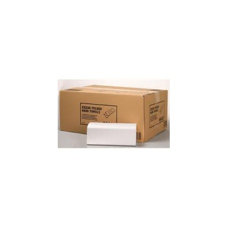 toalla plegada Z neutral 23x25 caja 3250 T. (1 caja)