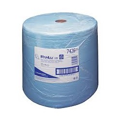 celulosa azul wypall L40 3/c grande 750 serv. (1 rollo)