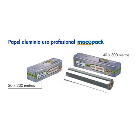 aluminio industrial 30x13" 2,5 k (1 rollo)