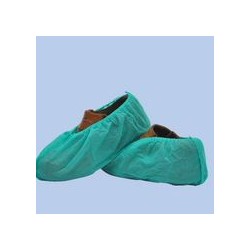 cubre zapatos cpe, G160 (0,040mm) verde (1 pack 100 unid.)