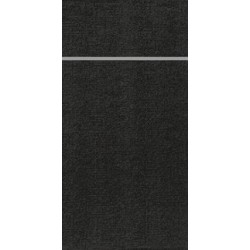 portacubierto duniletto slim airlaid negra 40x33 (1 paq. 65 unid.)