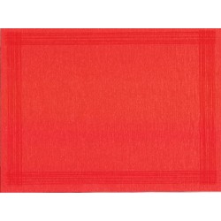 mantel individual rojo "sin orla" 30x40 40grs (1 paq. 500 mant.)