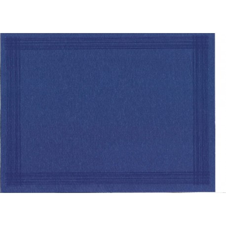 mantel individual azul 30x40 40grs "sin orla" (1 paq. 500 mant.)