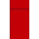 portacubiertos duniletto rojo 40x33 slim dsoft (1 paq. 65 unid.)