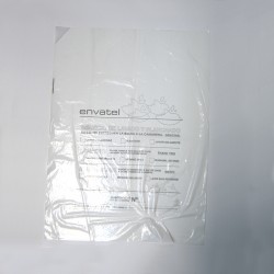 bolsa lavanderia azul 40x55 (1 pack 100 unid.)