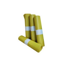 bolsa basura domestica amarilla 52x60 G90 (1 rollo 25 bolsas)