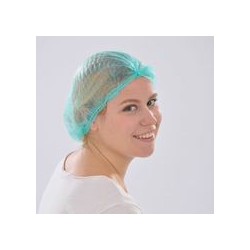 gorros polipropileno 14grs blanco 55cms diametro (1 pack 100 unid.)