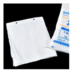 bolsa mercado 30x40 baja presion blanco (1 kilo)