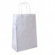bolsa SOS con asas 80 g/m2 20+10x29 blanco kraft (1 bolsa)