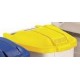 tapa cubo en ruedas 100 lts amarillo (1 unid.)
