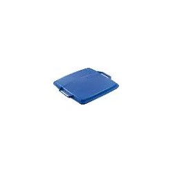 tapa cubo en ruedas 100 lts azul (1 unid.)