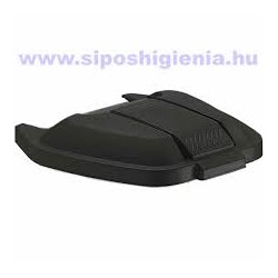 tapa cubo en ruedas 100 lts negro (1 unid.)