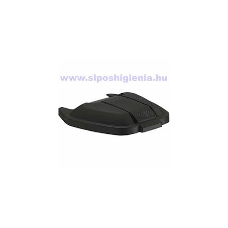 tapa cubo en ruedas 100 lts negro (1 unid.)