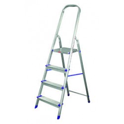 escalera aluminio tijera lytec 4 peldaños (1 unid.)